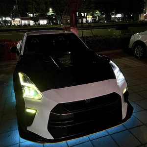 PVC Brillant Fenêtre Pare-Soleil <span class=keywords><strong>Film</strong></span> De Phare De Voiture <span class=keywords><strong>Film</strong></span> PET Laser Tête Lampe Teinte Wrap Auto Feuille Autocollant Revêtement <span class=keywords><strong>Film</strong></span> 50in * 1968.5in - Product Image 1