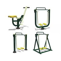 MUTONG - Equipo de Gimnasio Multifuncional de Acero de Alta Calidad para Exteriores, Certificado por la CE, Galvanizado y Duradero, para Parques Públicos - Popular y Económico