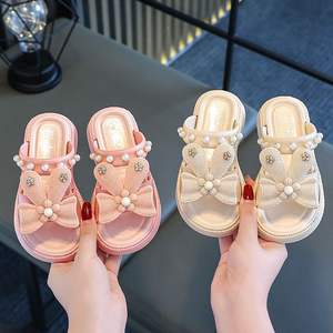 صنادل صيفية بتصميم أميرة للشاطئ ، صنادل صيفية للأطفال ، صنادل لؤلؤ للفتيات الصغيرات - Product Image 2