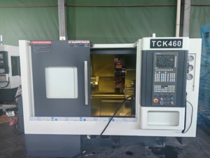 2025 phổ biến nhất nghiêng giường CNC Lathe tck460 CNC biến và máy phay với trục Y - Product Image 3