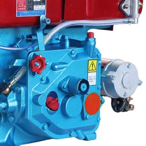 Moteur diesel monocylindre 20 CV de haute qualité, 4 temps, refroidi par eau, avec pompe intégrée pour machines, 2,5 L, démarrage électrique - Product Image 3