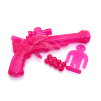 Échantillon Gratuit Chine Vente en Gros Pas Cher Populaire Coloré Jouet Pistolet de Tir en Plastique avec Balles en Plastique pour Cadeau Promotionnel