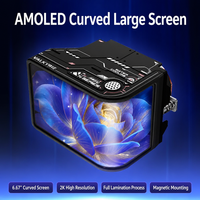 VALKYRIE N360 360mm AIO Liquid Cooler dengan Layar AMOLED Lengkung 6,67 inci, Kipas ARGB, Sistem Pendingin CPU Gaming Desktop Kelas Atas