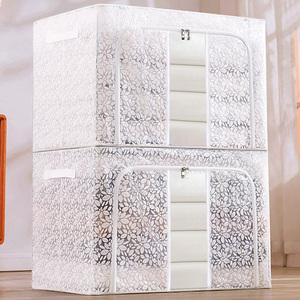 Tủ quần áo lưu trữ hàng loạt công suất lớn chăn và chăn hộp lưu trữ tủ quần áo Hộp lưu trữ có thể nhìn thấy không thấm nước - Product Image 5