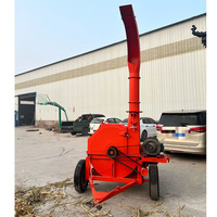 Runjin nouvelle condition hachoir à fourrage coupe-paille d'herbe ensilage fourrage concasseur ferme hachoir à paille machine de découpe d'herbe