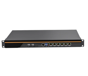 Firewall BKHD 1U pour montage en rack, 6 ports LAN, 2 ports 5G, processeur Core i3/i5/i7 en option, routeur/appliance réseau 10G SFP - Product Image 2