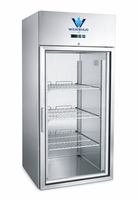 Vitrine Réfrigérée Commerciale Verticale en Acier Inoxydable à Refroidissement par Air Sans Givre pour Fruits et Légumes, à Montage Supérieur, pour Magasin