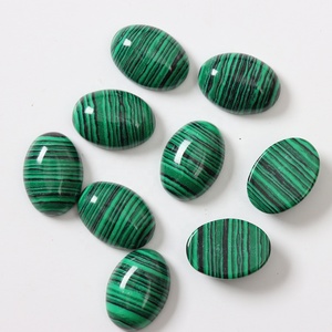 Cabochons ovales synthétiques 13x18mm à dos plat, multicolores et multi-types, <span class=keywords><strong>pour</strong></span> incrustation de bagues et <span class=keywords><strong>boucles</strong></span> <span class=keywords><strong>d</strong></span>'<span class=keywords><strong>oreilles</strong></span>, et perles <span class=keywords><strong>pour</strong></span> la fabrication de bijoux - Product Image 5