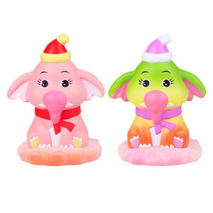 Pu Foam Cartoon <b>Elephant</b> Holiday <b>Decoration</b> Gift Slow Rebound Toy For Photography - Product Image 4