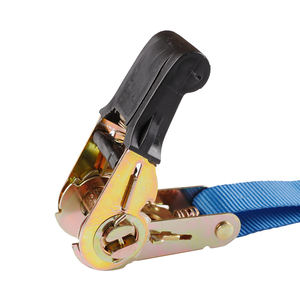 Dayanıklı 1-Inch cırcır kravat kayışı döngü sonu kargo sapanlar hareketli aletleri çim ekipmanları için Polyester PE malzeme yaptı - Product Image 5