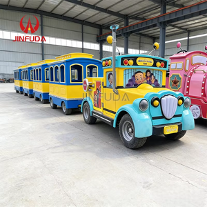 Nuevo Diseño de <span class=keywords><strong>Tren</strong></span> Turístico para Niños, <span class=keywords><strong>Tren</strong></span> Eléctrico de Diversión para Interiores, Sin Rieles, para Centros Comerciales - Product Image 3