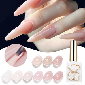 ZRKGEL, recién llegado, juego de esmalte de uñas UV inodoro, Kit de esmalte de gelatina de resina de larga duración con muestra gratis, Gel de uñas de etiqueta privada - Product Image 4