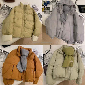 Vente directe d'usine de vestes en coton pour femmes, mode d'hiver, vestes en duvet respirantes, vêtements chauds en fibres de polyester - Product Image 6