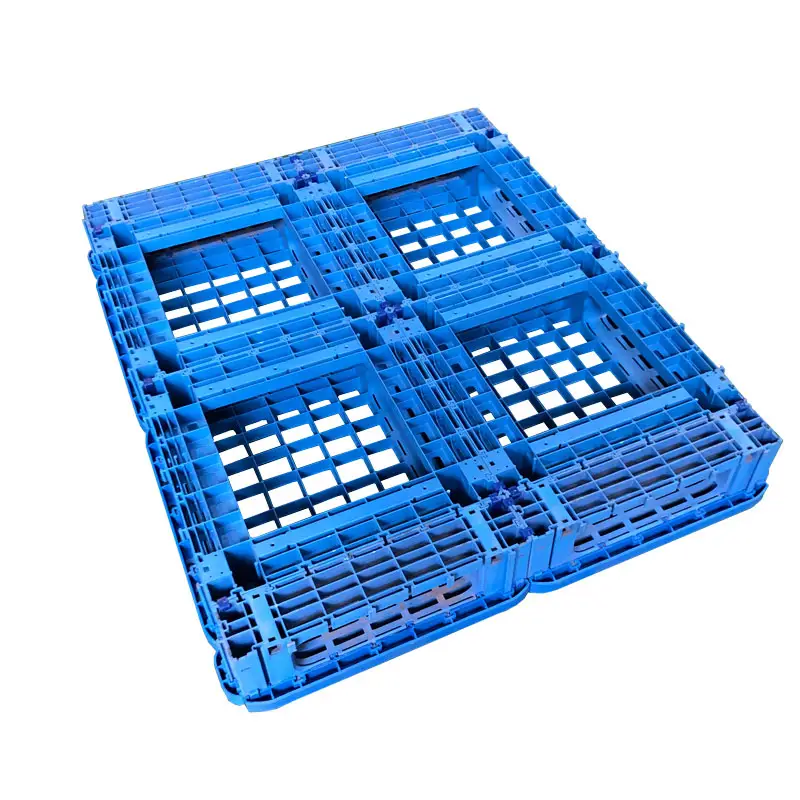 Hygienic Food Grade closed deck wholesale large heavy duty plastik pallet reinforced plastic pallet for sale