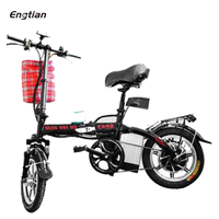 Yinengtian — mini vélo électrique 350w, trottinette pliable, pour enfants