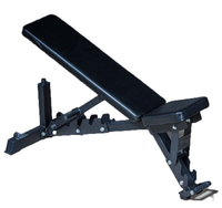 Banc de musculation réglable pour abdominaux, inclinable et déclinable, pour entraînement à domicile