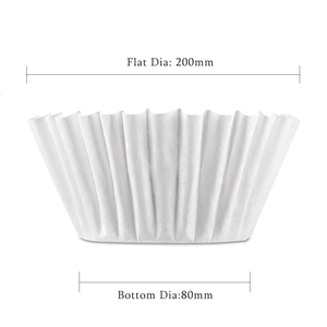 Tự nhiên chưa tẩy trắng nâu phân hủy sinh học <span class=keywords><strong>keurig</strong></span> k Duo giấy lọc cà phê - Product Image 2