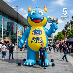 Modèle de Mascotte Gonflable Géant en PVC pour Publicité Extérieure, 5m, 6m, 8m - Product Image 6