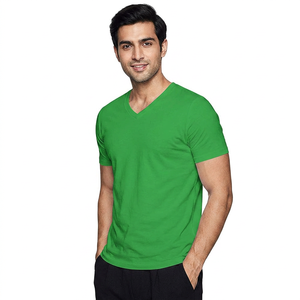 High Quality <b>V</b> <b>Neck</b> <b>T</b>-<b>Shirt</b> Relaxed Fit Bulk <b>Oversized</b> <b>T</b> <b>Shirts</b> Tee Fashionable Cotton Plain Men <b>T</b> <b>Shirts</b> - Product Image 1