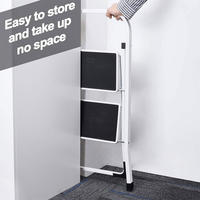 Tabouret escabeau portable anti-dérapant avec échelle en caoutchouc 4 étapes multi-usages échelle pliante en fer de cuisine robuste