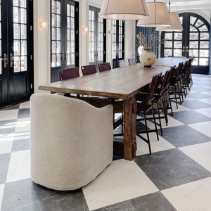 Moredesign זול מפעל מחיר ריהוט עץ מטבח קצה חי עץ אגוז לוח מסעדה שולחן - Product Image 2