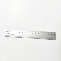 Règle flexible en métal à courbe française, triangle et droite, 30 cm
