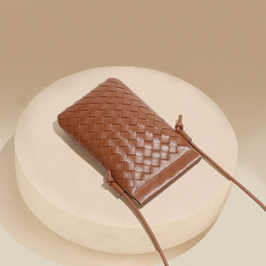 Colorful Women Fashion Small Phone <strong>Bag</strong> with <strong>String</strong> Strap Ladies Woven Elegant Phone case From Guangzhou Mini Crossbody Hand <strong>Bags</strong> - Product Image 2