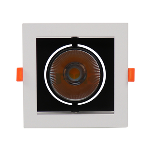 5 سنوات الضمان 20W عكس الضوء قابل للتعديل مكافحة وهج مربع السقف النازل مصباح <span class=keywords><strong>Cob</strong></span> <span class=keywords><strong>Led</strong></span> المصابيح المصبغة - Product Image 3