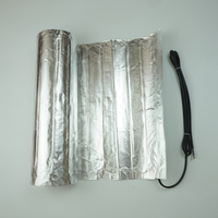 Chauffage au sol flexible moderne haute puissance 200W 230V Isolation en fluoropolymère/PVC Garantie à vie