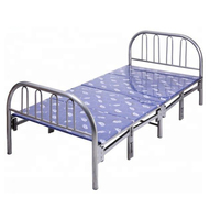 Lit de camp pliant moderne, nouveau design, canapé-lit pliable en métal pas cher pour la maison, l'hôtel, l'école et la salle à manger, au style moderne