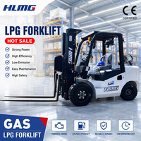 Chariot élévateur contrepoids bi-carburant GPL/essence 2,5 tonnes (2,5t) neuf de Chine, moteur 4,3 PSI, homologué EPA, direct usine