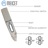 Analizador Digital Portátil de Piel Facial de Lectura Rápida, Sensor de Medición de Humedad de la Piel