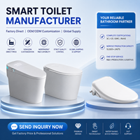 Inodoro Inteligente con Bidé, Asiento Calefactado y Control Remoto, Descarga Automática, Autolimpieza, Directo de Fábrica