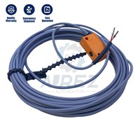 Sensor Inductivo IES257 100% Nuevo y Original, Compacto, de Cuerpo Corto, M8, PNP/NPN, Sin Instalación Empotrada, para Automatización Industrial