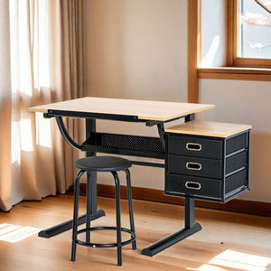 Mesa de dibujo de altura ajustable OEM Escritorio de mesa de dibujo de Arte de escritura artesanal de ingeniería - Product Image 1