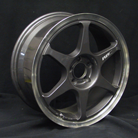 Jantes de course forgées sur mesure Roc, 6 branches, légères, monobloc, pour Buddy Club P1