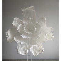Snelle Levering JH250163-5 Groot Formaat Papier Gigantische Bloemen Kunstbloemen Voor Bruiloftsdecoratie En Cadeaus