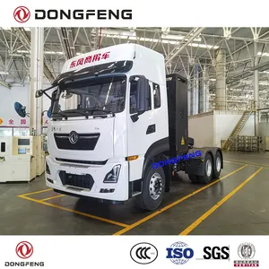 Dongfeng 6x4 전기 트럭 트랙터 50 톤 디자인 제일 트랙터 트럭