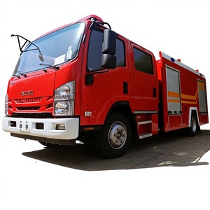 Camion de pompiers, camion de sauvetage hydraulique pour aéroport 4*2, camion de pompiers multifonction à mousse équipé d'une pompe haute pression - Product Image 1