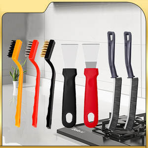 Многофункциональная Щетка с длинной полосой, угловые канавки для ванной комнаты без инструмент для очистки мертвых углов - Product Image 3