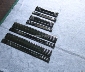 2021 D-MAX nouveaux accessoires Auto plaque <span class=keywords><strong>de</strong></span> <span class=keywords><strong>seuil</strong></span> <span class=keywords><strong>de</strong></span> <span class=keywords><strong>porte</strong></span> en acier inoxydable noir marchepied latéral pare-chocs accessoire extérieur - Product Image 2