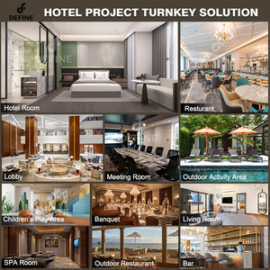 Ensembles de Chambres d'Hôtel Modernes 5 Étoiles, Suites Complètes Personnalisées pour Hôtels Hilton Novotel, Mobilier de Chambre d'Hôtel - Product Image 6