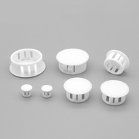 PA66 petit bouchon de trou en plastique rond panneau à pression couvercle de bouchon de trou de verrouillage bouchons d'obturation en caoutchouc de Nylon capuchon en plastique 9mm