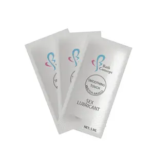 Sex Lube Wasserbasis Private Label Bulk Essbarer Beutel Sex Lubricants Bag Intamate Personal Pocket Sachet Lubricant