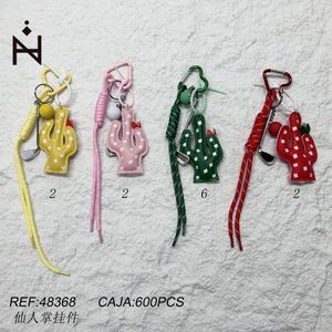 Portachiavi a Forma di Cactus con Design Mazza da Golf, Ciondolo Colorato per Decorazione Telefono, 600 Pezzi per Scatola - Product Image 1