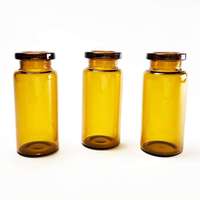 Flacons en verre borosilicate transparent et ambré personnalisés, 2 ml, 3 ml, 5 ml, 10 ml, 20 ml, flacons en verre médical