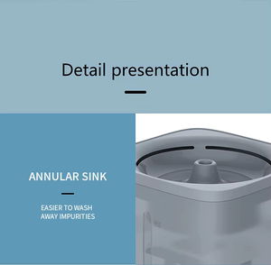 Distributeur d'eau électrique pour animaux WINNOX 2L USB, gamelle d'eau intelligente en plastique pour chien, <span class=keywords><strong>fontaine</strong></span> à eau automatique pour chat, <span class=keywords><strong>pas</strong></span> <span class=keywords><strong>cher</strong></span> - Product Image 4