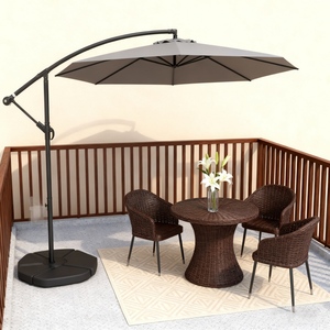 Sombrilla de Patio Portátil de Acero con Protección UV, Diseño Personalizado, Resistente al Viento, Modelo DC-UM-102 S, Gran Venta - Product Image 1