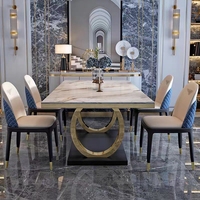 Ensemble de meubles de restaurant de qualité supérieure avec table et chaises en bois