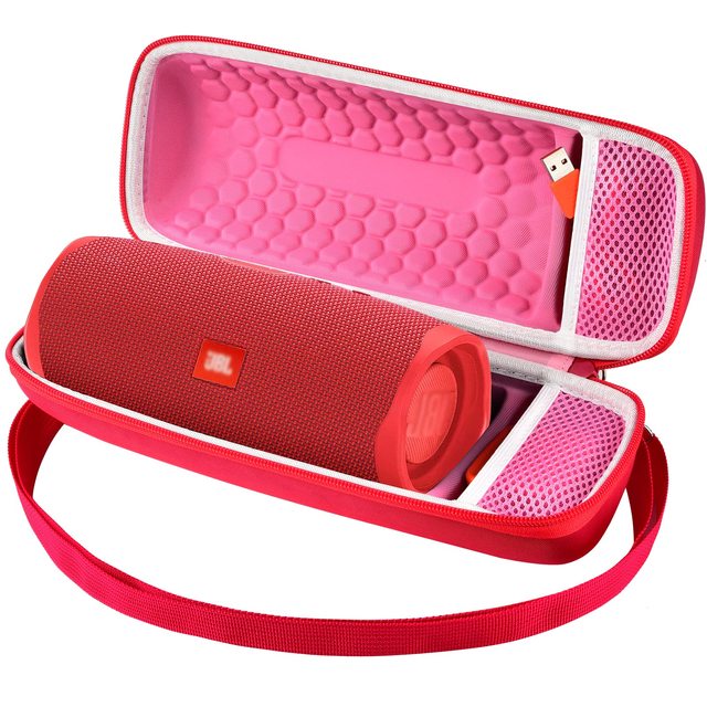 Hard Travel Case Waterproof Speaker EVA Case Protection Portable Karaoke Microphone Machine Storage Bag